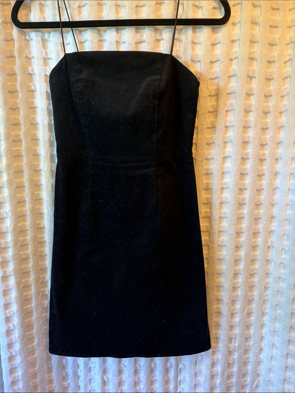 Classic Black Strapless Women's Dress